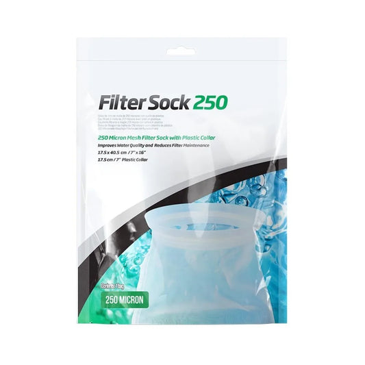 Seachem Filter Sock 250 Micron Mesh 17.5X40.5Cm / 7″X16″