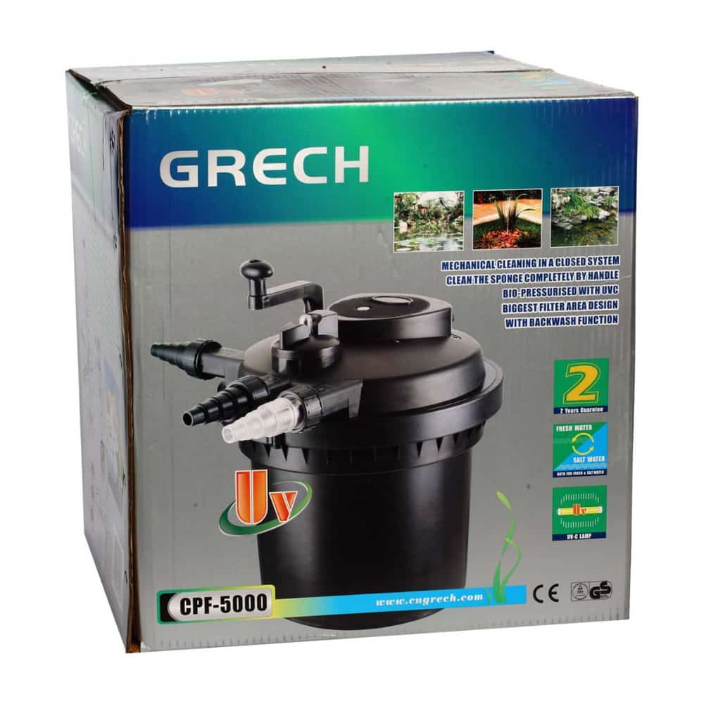 Sunsun Grech CPF 5000 Pond Filter with UV - Petsgool Online