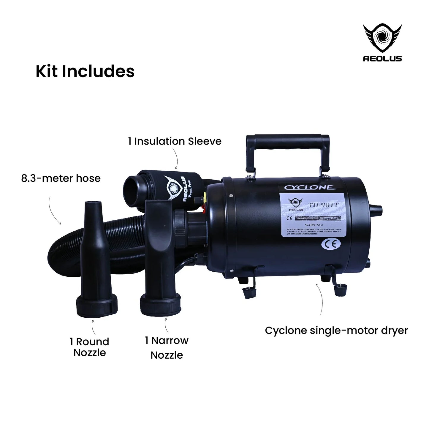 Aeolus Cyclone Single Motor Dryer