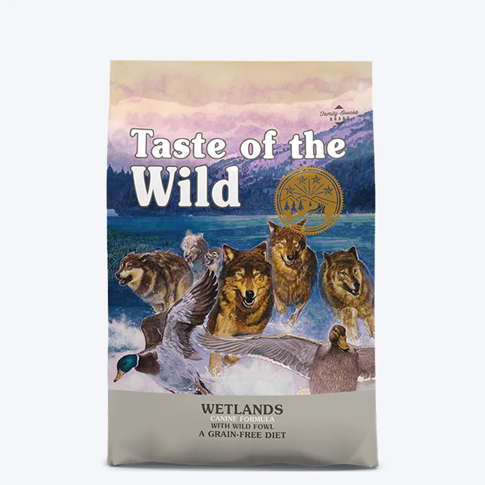 Taste of the Wild Wetlands Grain Free Adult Dry Dog Food - Roasted Fowl 2kg