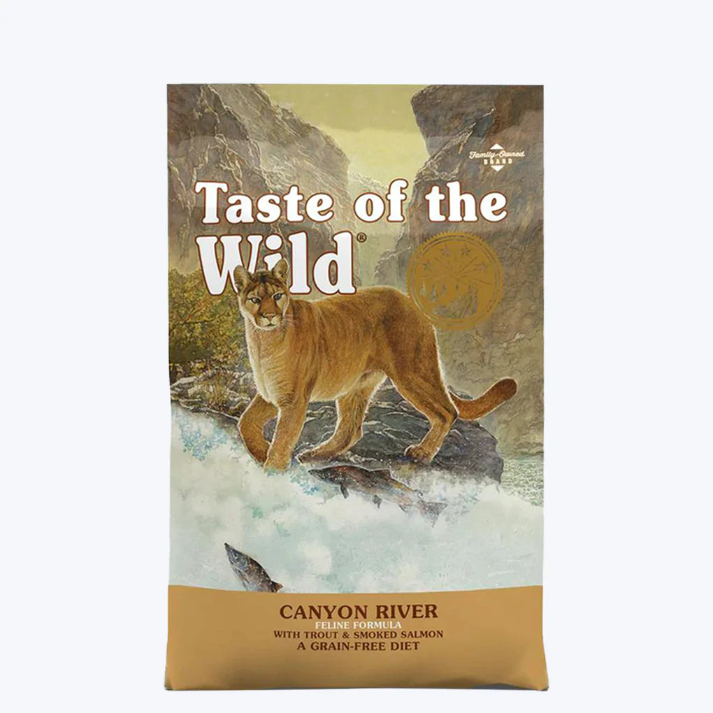 Taste of the Wild Grain Free Dry Cat Food (Trout & Smoked Salmon) - 2 kg