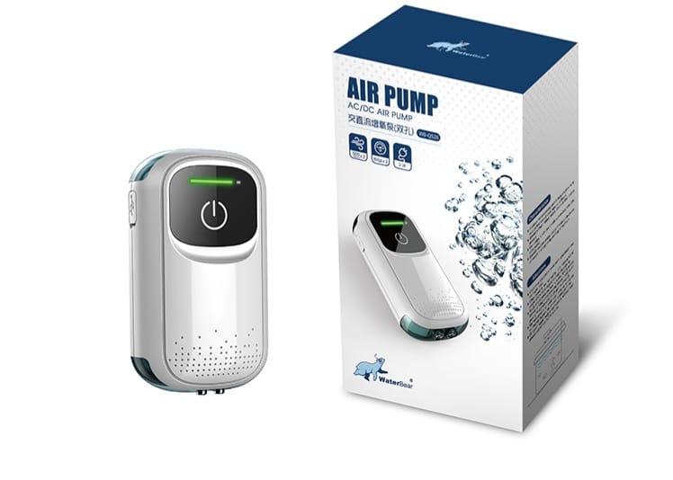 Dual way Ac-Dc Portable Silent Air Pump - Petsgool Online
