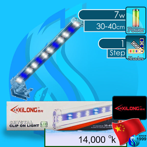XILONG CL-040 crystal glass clip light - Petsgool Online