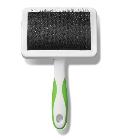 Andis Firm Slicker Brush, Lime Green - Petsgool Online