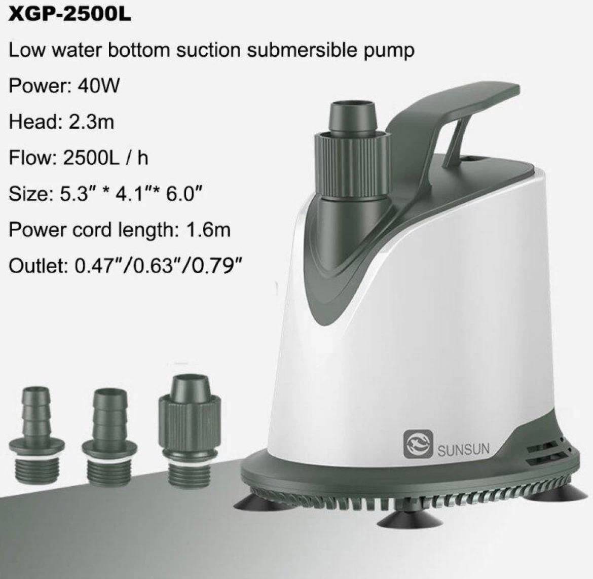 SUNSUN XGP-2500L PUMP