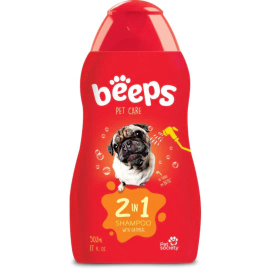 Hydra Beeps 2 in 1 Shampoo, 502 ml - Petsgool Online