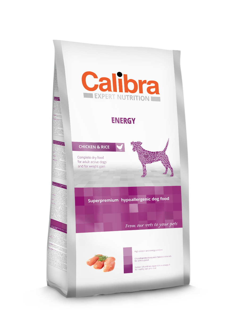 Calibra Dog Expert Nutrition Energy Chicken & Rice 12 kg - Petsgool Online