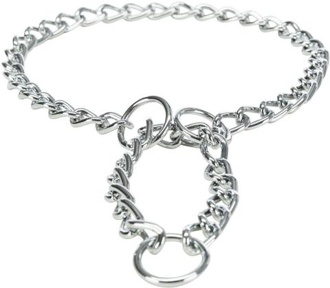 Trixie Stop-the-Pull Chain Collar, Single Row, 26"/3.0 mm - Petsgool Online