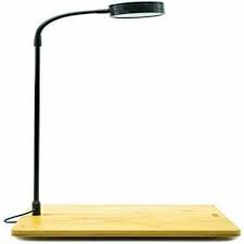Wooden table  aquarium bowl light  (L) 9w