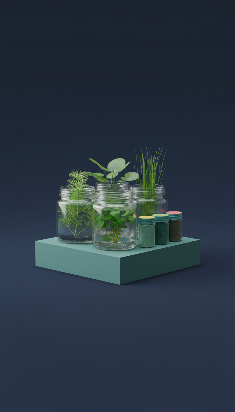 Aquatic Plant Starter Set Curated for Community Tanks