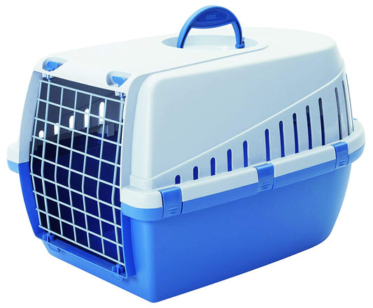 Savic Trotter 3 Pet Carrier, 24 x 16 x 15 inch, Atlantic Blue - Petsgool Online
