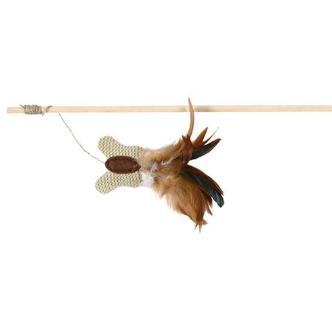 Trixie Playing rod with butterfly, 45 cm - Petsgool Online