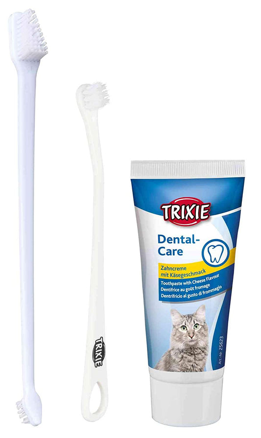 Trixie Cats Dental Hygiene Set - Petsgool Online