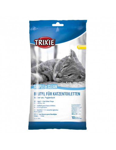 Trixie 'Simple'n'Clean Bags for Cat Litter Trays, 10 pcs - Petsgool Online