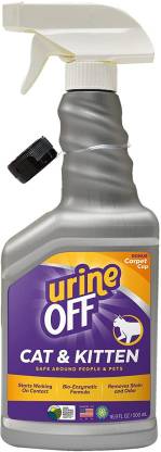 Urine OFF™ Cat Odour & Stain Remover Sprayer, 500 ml - Petsgool Online