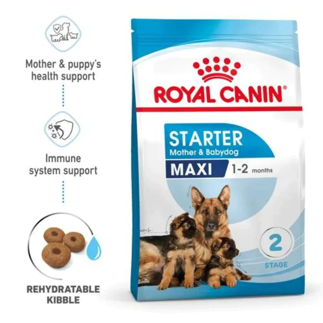 Royal Canin Starter Maxi Dog Food 1kg