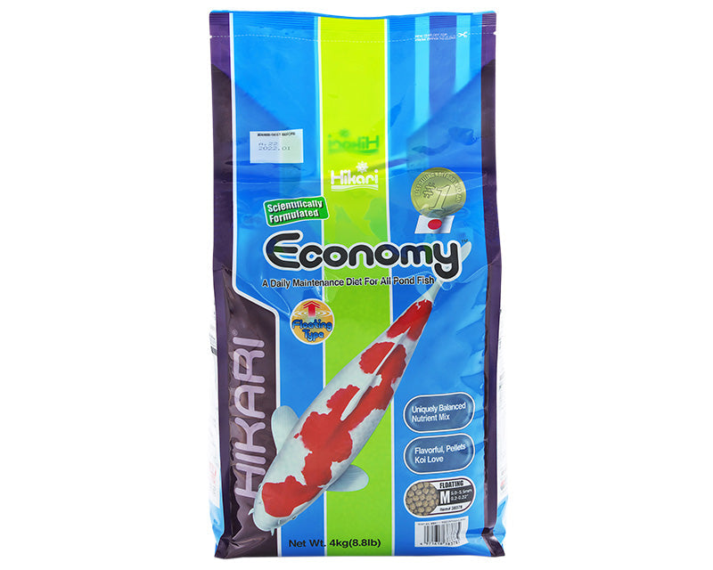 Hikari Economy Koi Fish Food Medium 4kg - Petsgool Online