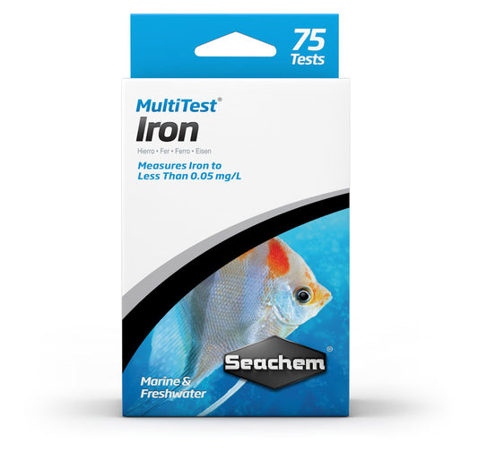 Seachem MultiTest: Iron 75 Tests