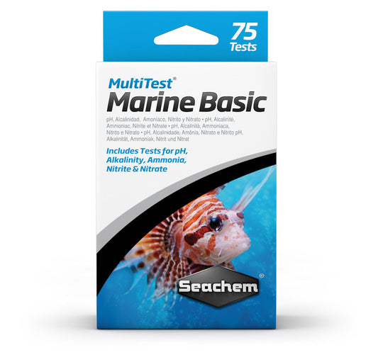 Seachem MultiTest: Marine Basic 75 Tests