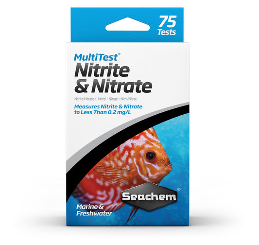 Seachem MultiTest: Nitrite & Nitrate 75 Tests