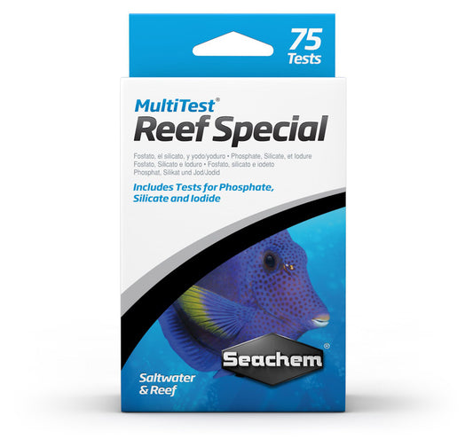Seachem MultiTest: Reef Special 75 Tests
