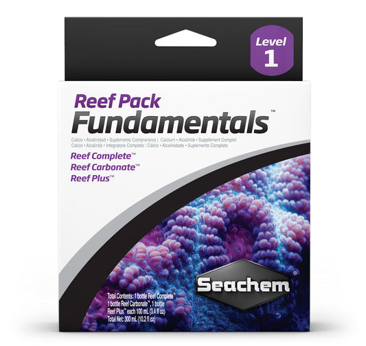 Seachem Reef Pack Fundamentals 3 100ml - Petsgool Online