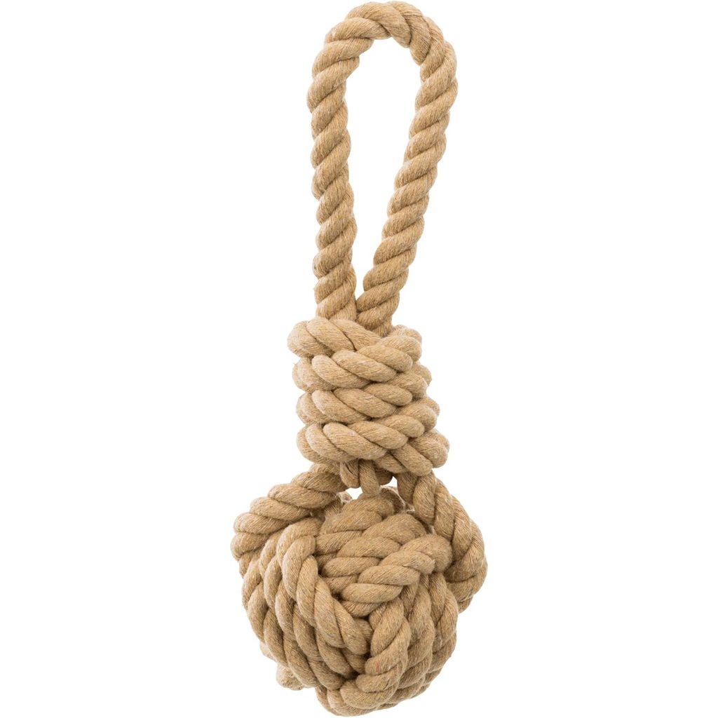 Trixie, BE NORDIC knot ball on a rope, 7/20 cm - Petsgool Online