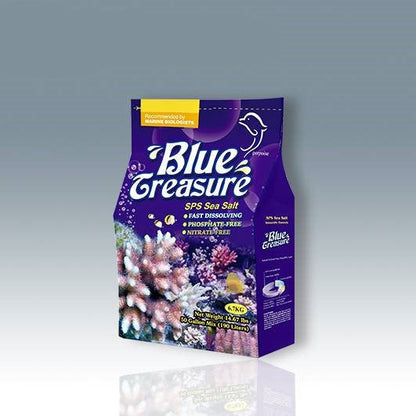 Blue Treasure SPS Sea Salt for Saltwater 20KG Bucket | Marine Aquarium Tanks