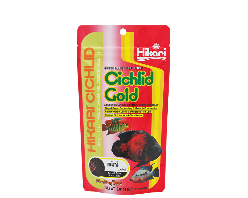 Hikari Cichlid Gold Mini 57gm - Petsgool Online