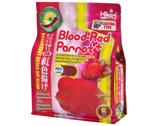 Hikari Blood Red Parrot+ Mini 600gm - Petsgool Online