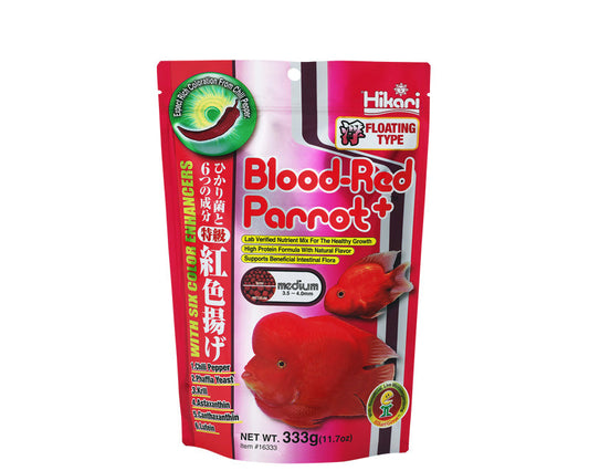 Hikari Blood Red Parrot+ Medium 333gm - Petsgool Online