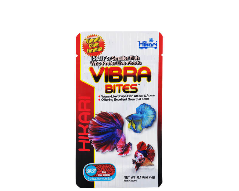 Hikari Vibra Bites Baby 5gm (Pack of 2) - Petsgool Online