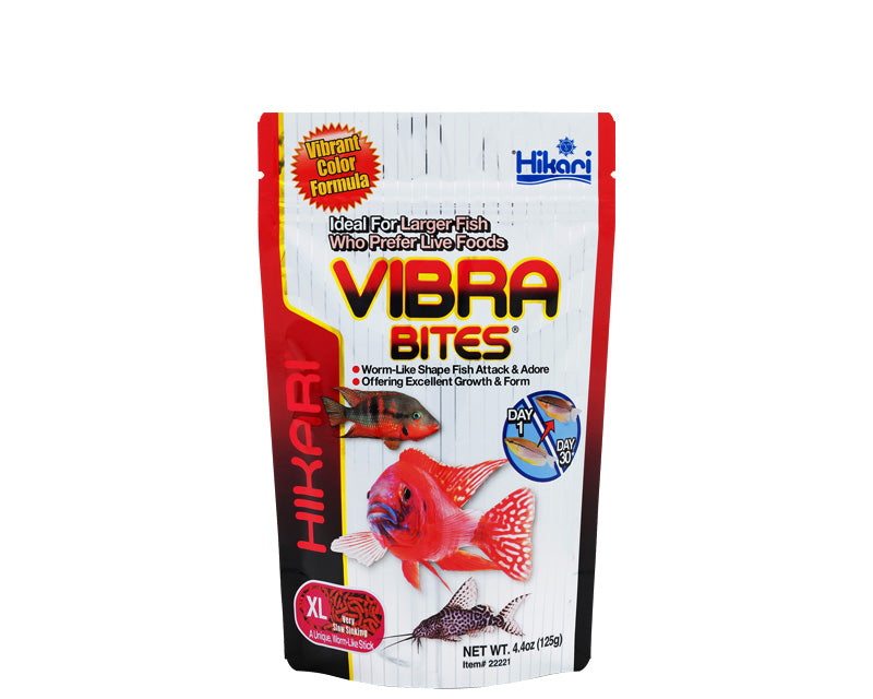 Hikari Vibra Bites XL 125gm - Petsgool Online