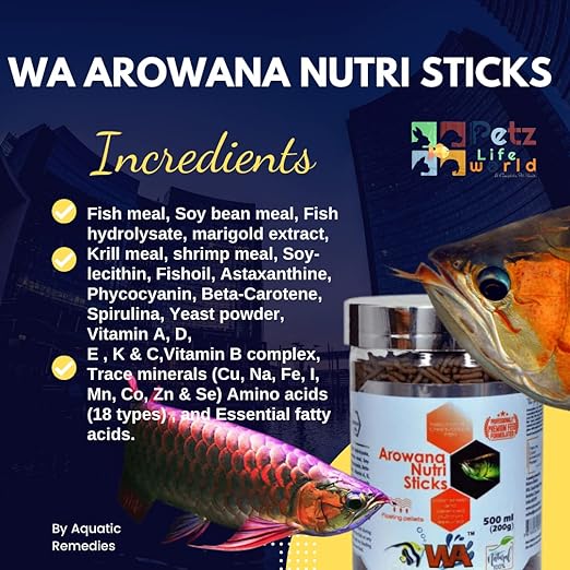 WA Arowana Nutri Sticks  - 500 ml (200g)