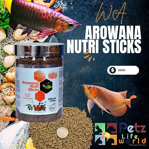 WA Arowana Nutri Sticks  - 500 ml (200g)